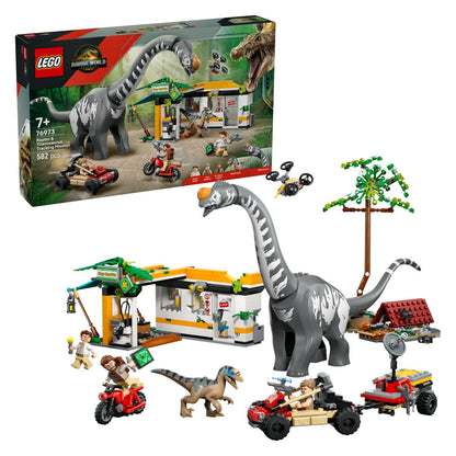Lego Jurassic World 76973 Zasledovanje raptorja in titanozavra