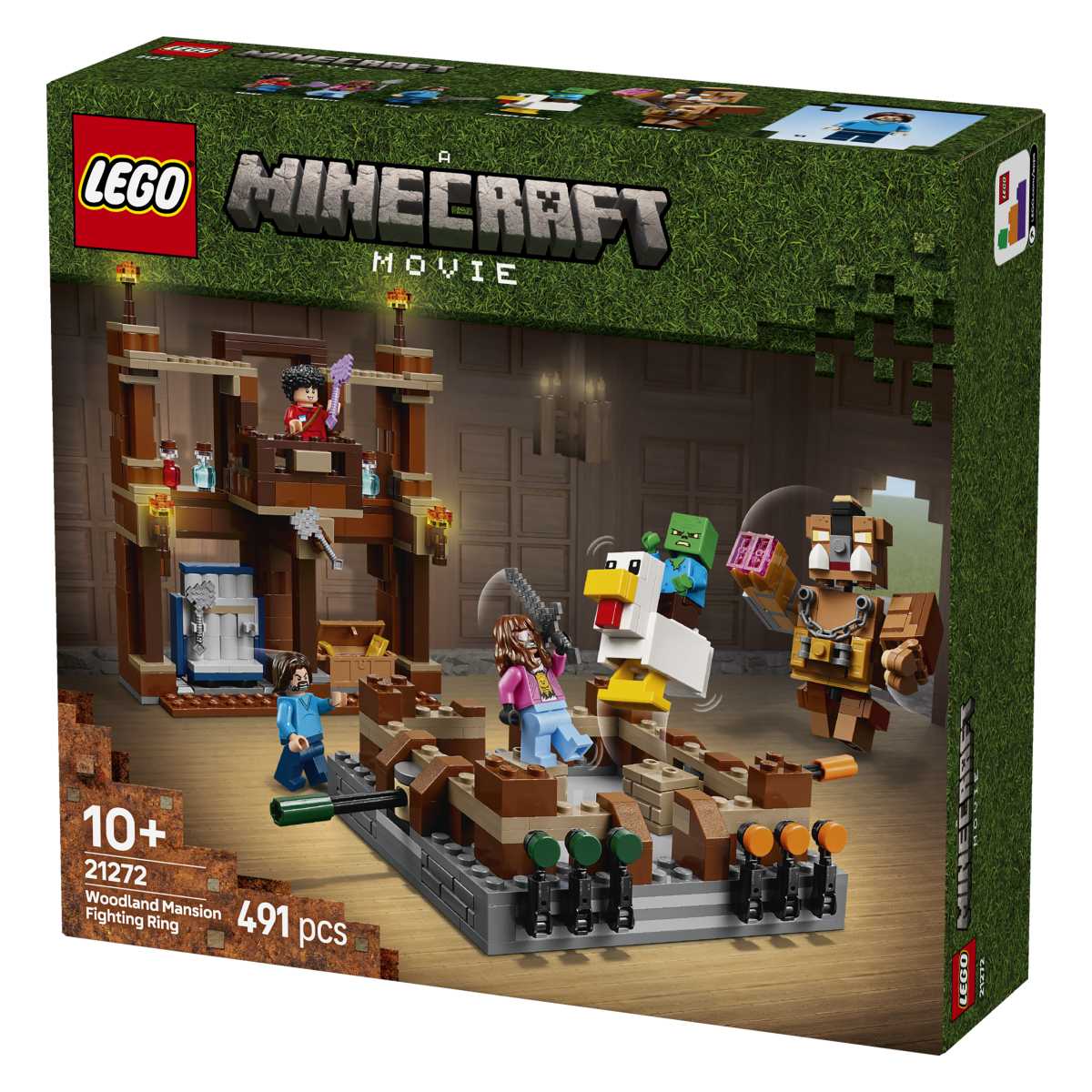 Lego Minecraft 21272 Borilni ring v gozdnem dvorcu