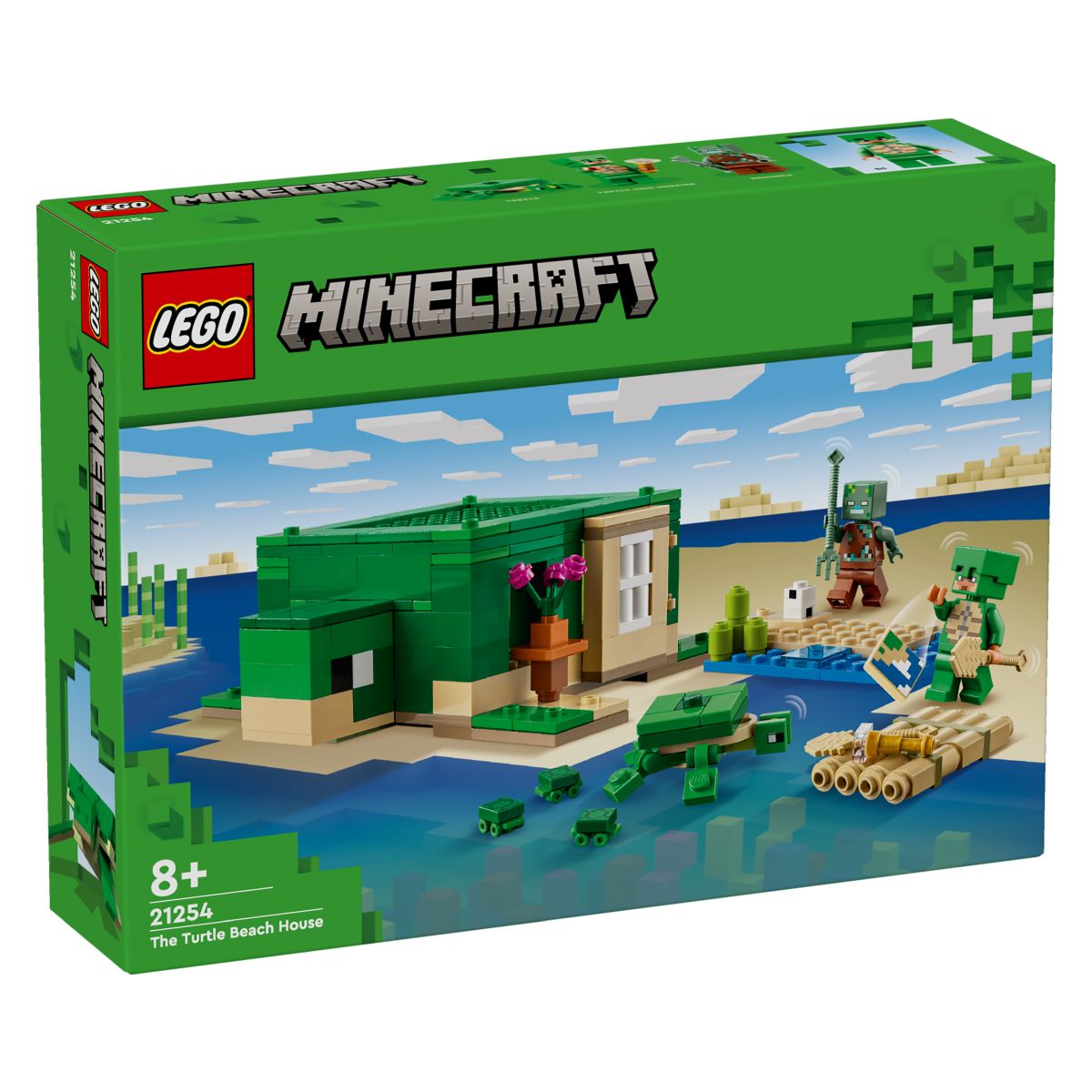 Lego Minecraft 21254 Želvja hiška na plaži