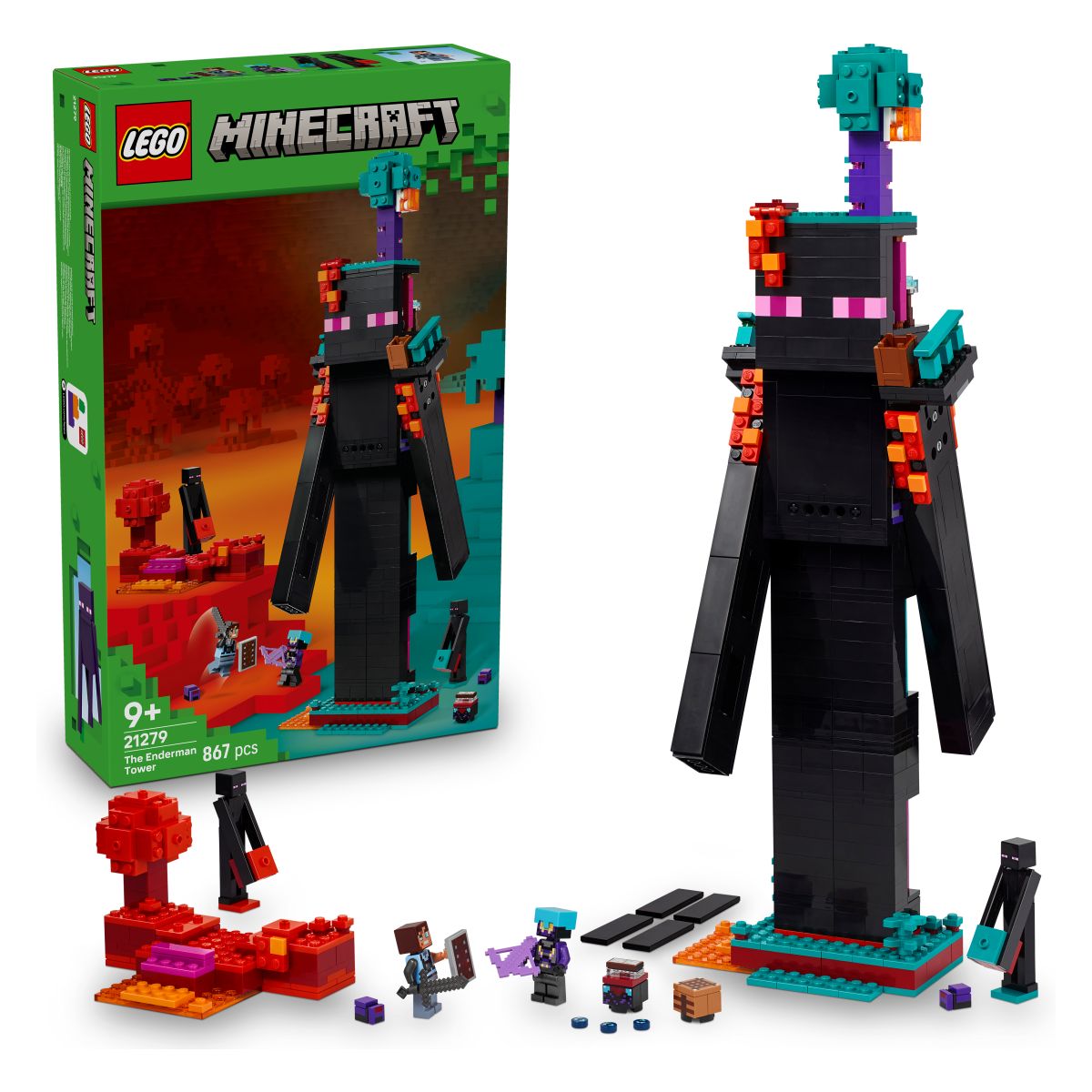 Lego Minecraft 21279 Endermanski stolp