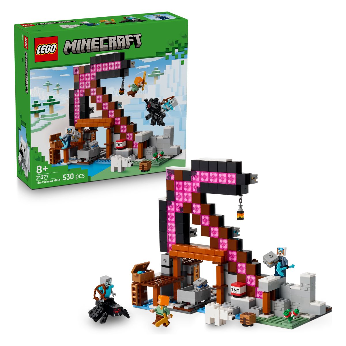 Lego Minecraft 21277 Rudnik Kramp