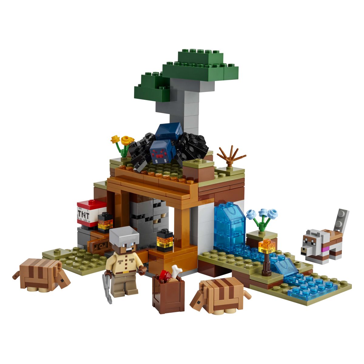 Lego Minecraft 21269 Odprava v pasavčev rudnik