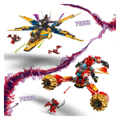 Lego Ninjago 71833 Rasov in Arinov super nevihtni reaktivec