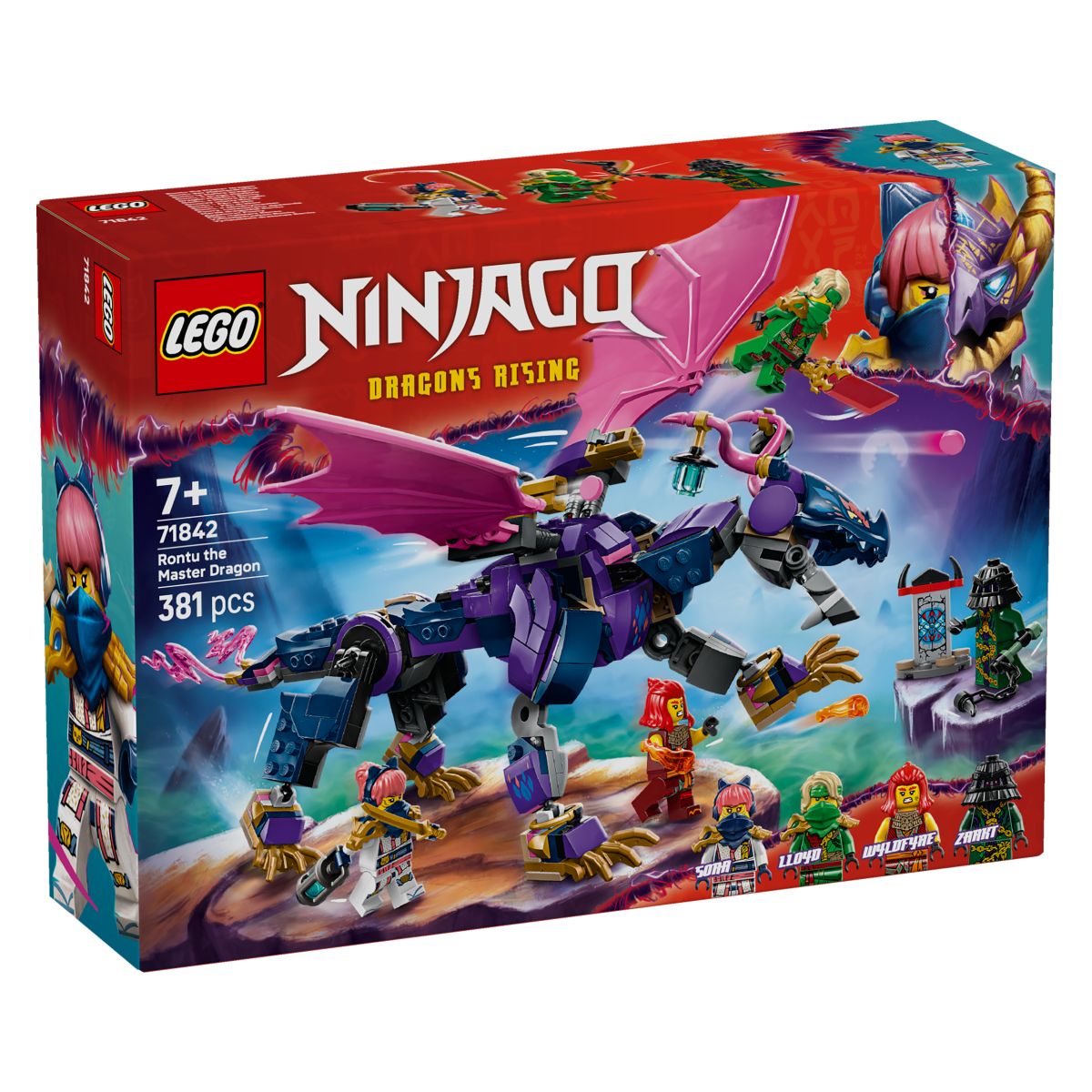 Lego Ninjago 71842 Zmajski mojster Rontu