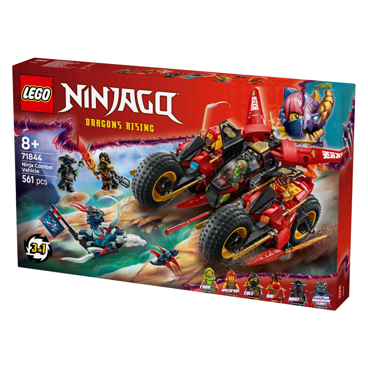 Lego Ninjago 71844 Ninjevsko bojno vozilo