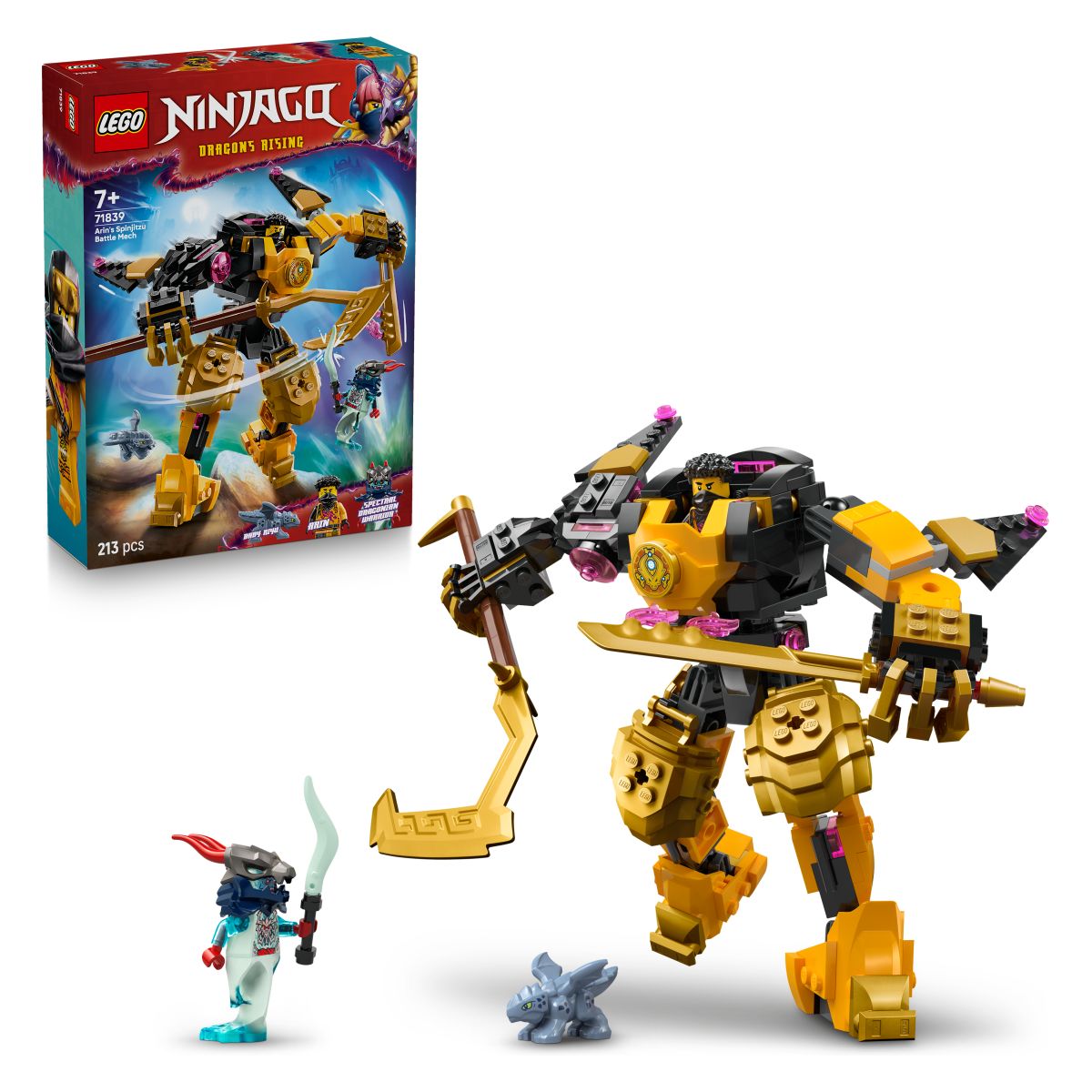 Lego Ninjago 71839 Arinov bojni robotski oklep za Spinjitzu