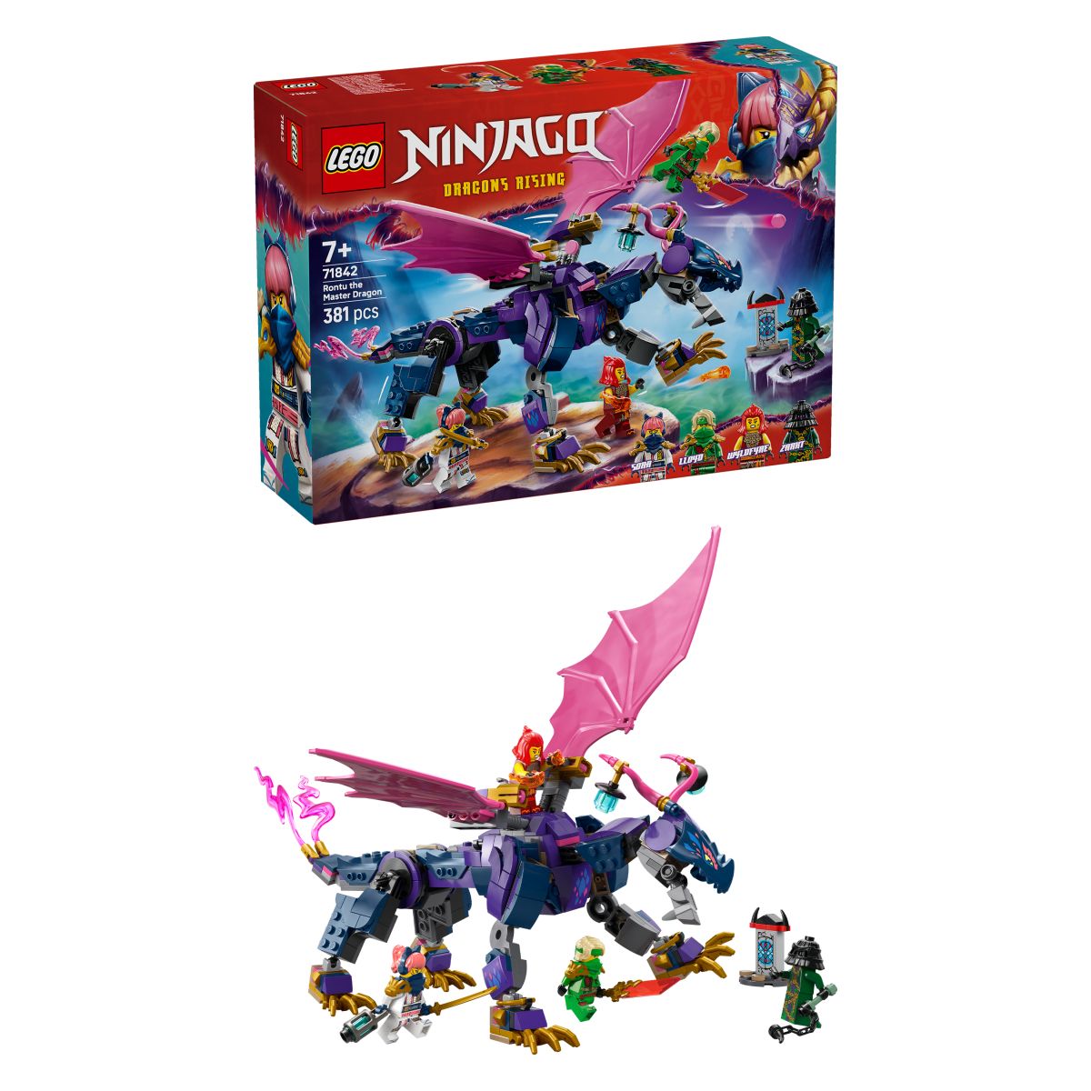 Lego Ninjago 71842 Zmajski mojster Rontu