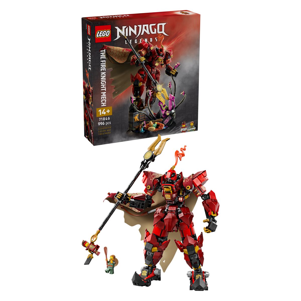Lego Ninjago 71846 Robotski oklep ognjenega viteza