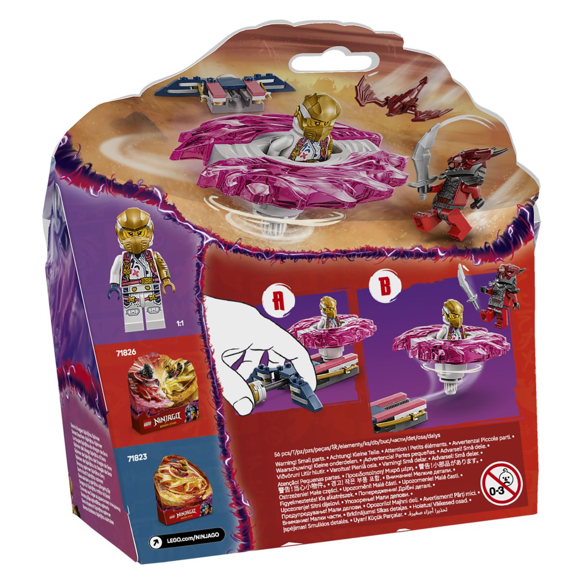 Lego Ninjago 71824 Vrtavka Spinjitzu Sorin zmaj