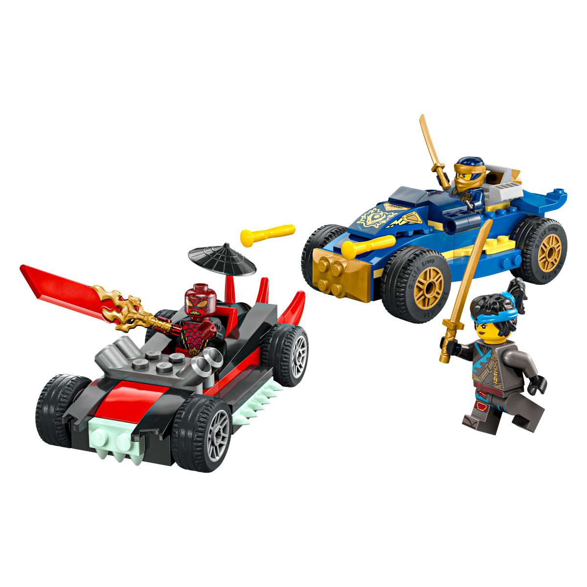 Lego Ninjago 71840 Avtomobilska dirka Rogue proti Drixu
