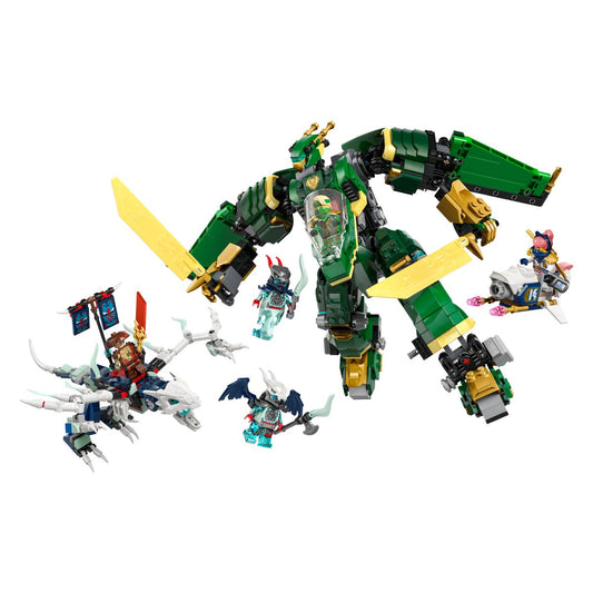 Lego Ninjago 71845 Lloydov reaktivni robotski oklep 2v1