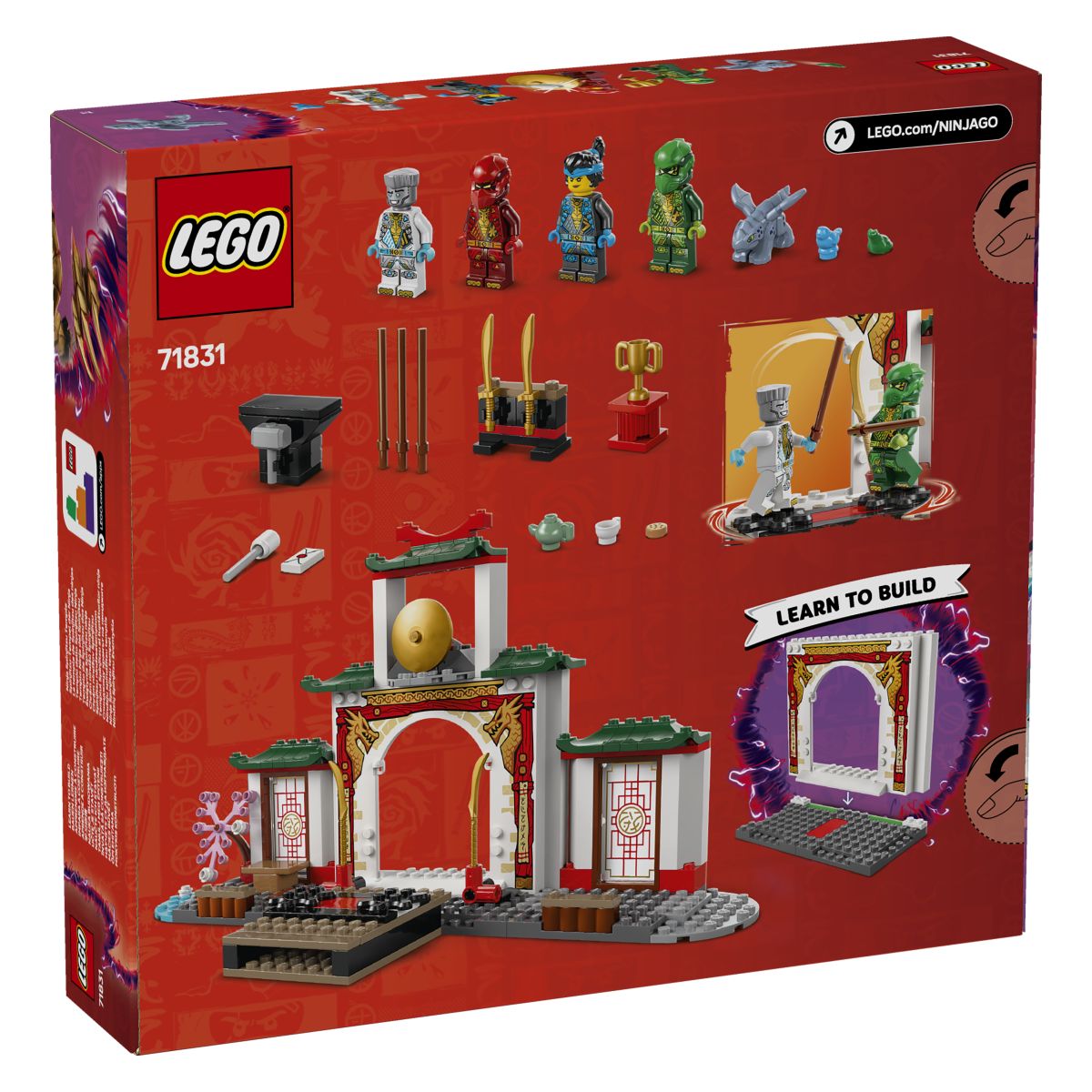 Lego Ninjago 71831 Tempelj Ninja Spinjitzu