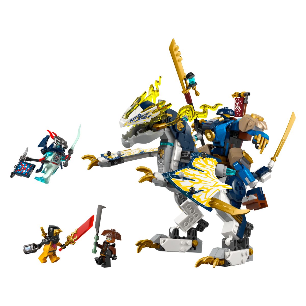 Lego Ninjago 71843 Rogue v robotskem oklepu jezdi zmaja