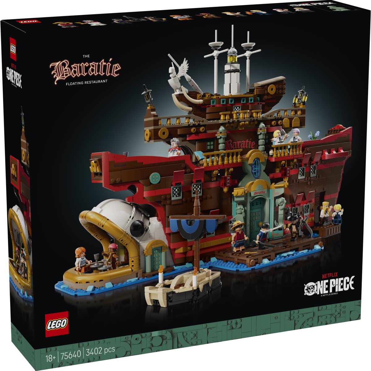 LEGO One piece 75640 Restavracija na vodi The Baratie