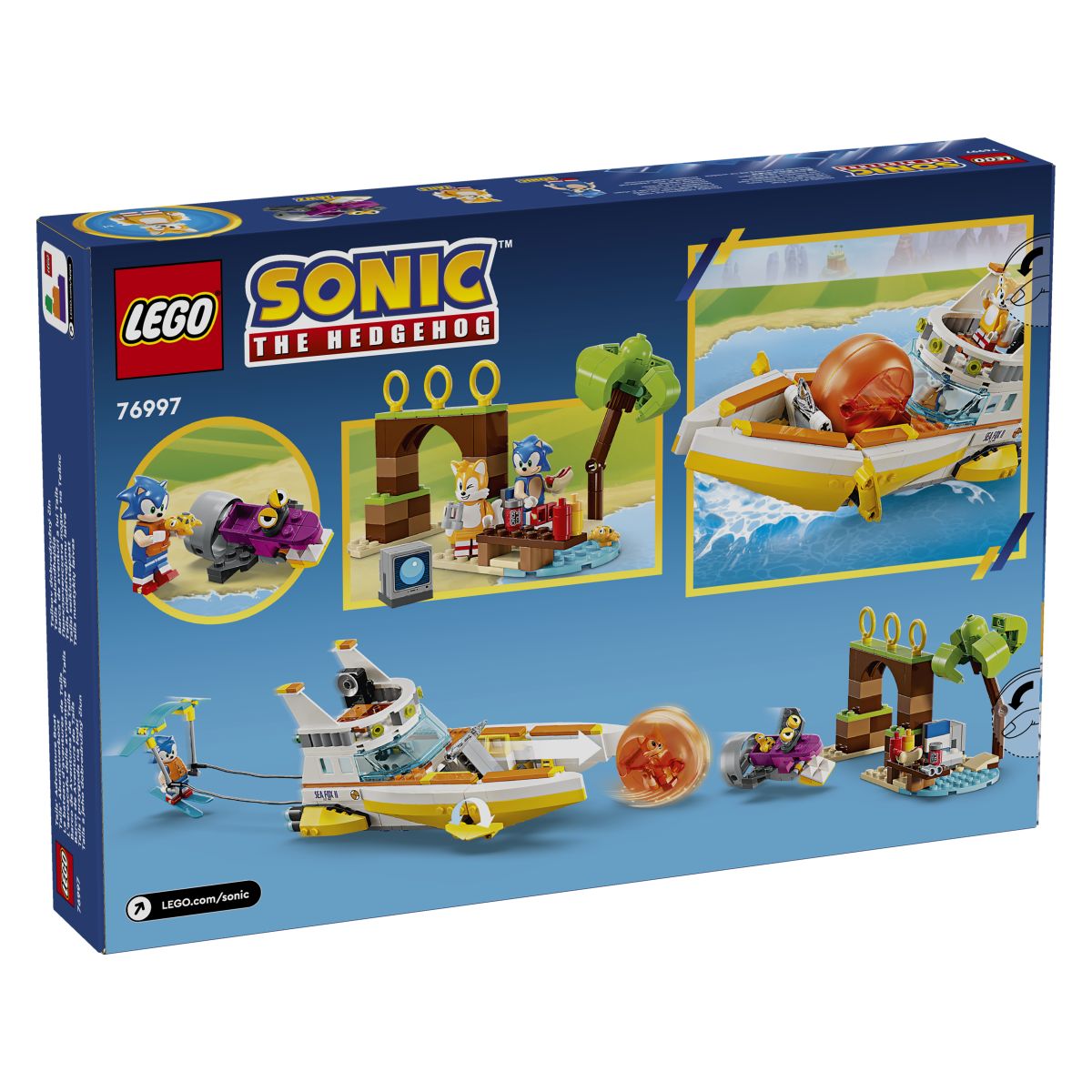 LEGO Sonic 76997 Tailsov pustolovski čoln