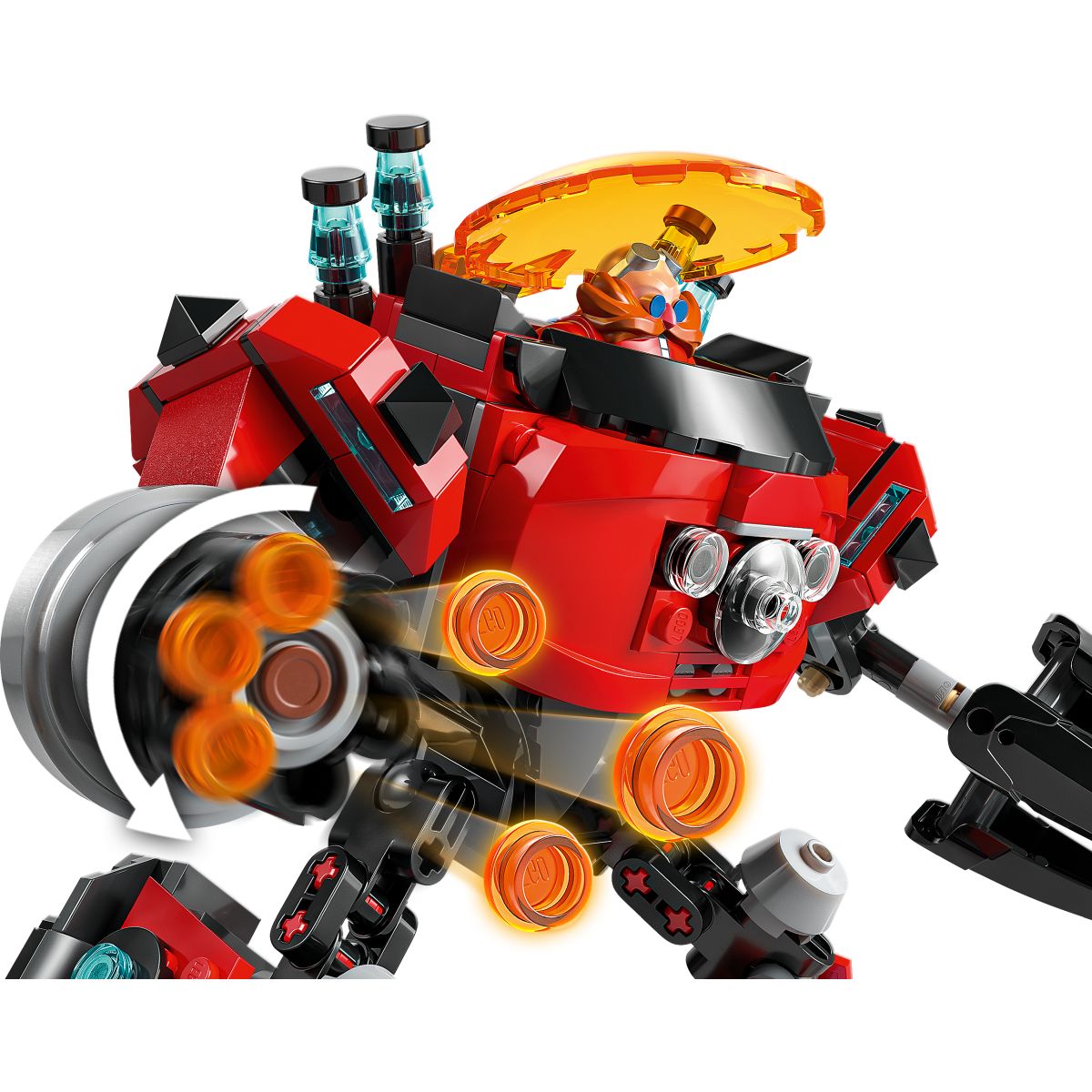 LEGO Sonic 77005 Knuckles vs robotski oklep Dr. Eggman Egg Crusher