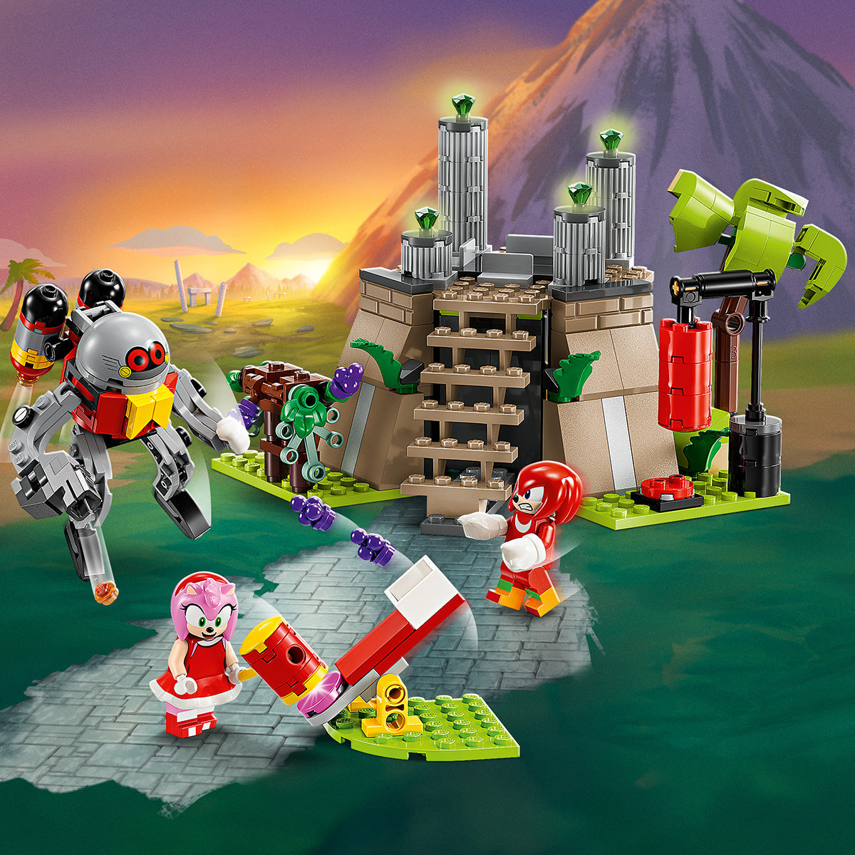 LEGO Sonic 76998 Knuckles v svetišču Master Emerald