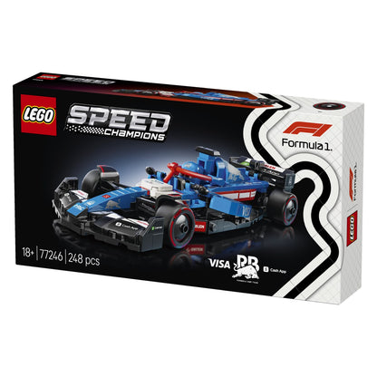 Lego Speed Champions 77246 Dirkalni avtomobil Visa Cash App RB VCARB 01 F1