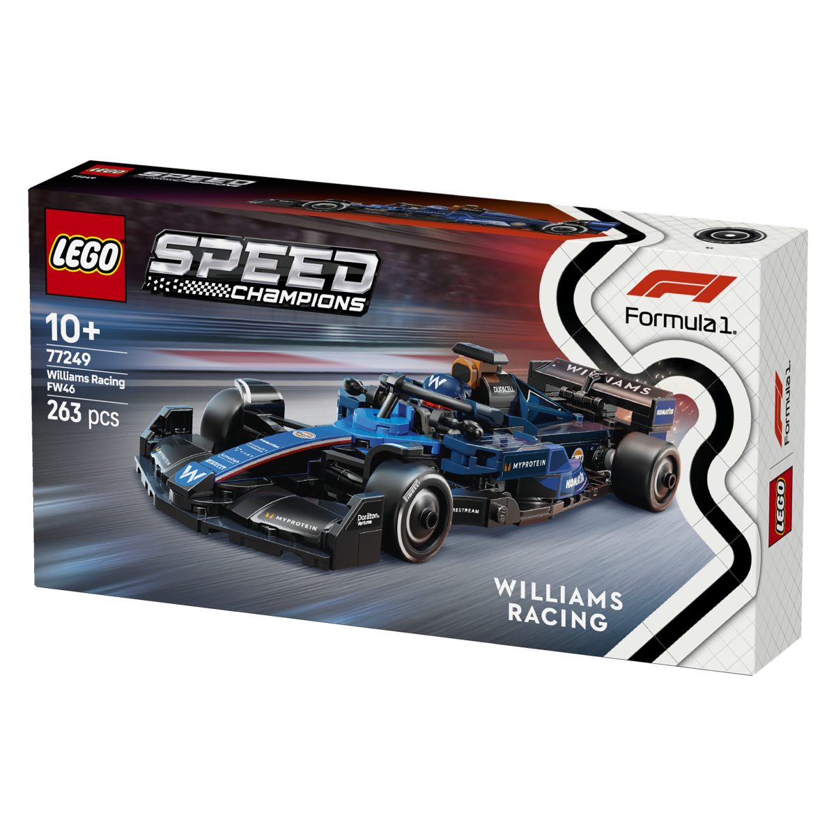 Lego Speed Champions 77249 Dirkalni avtomobil Williams Racing FW46 F1