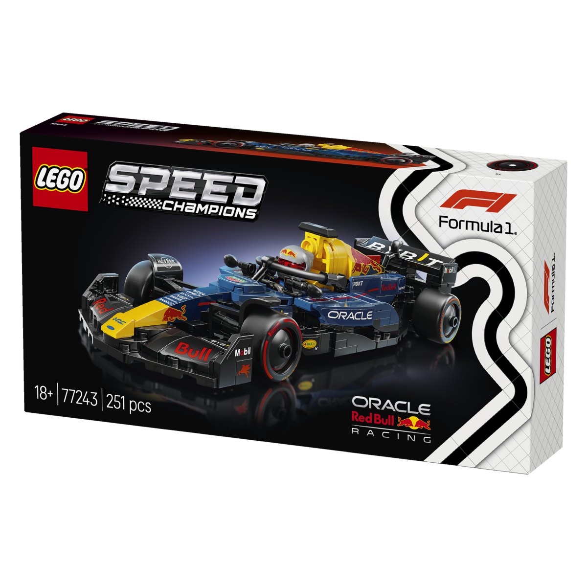 Lego Speed Champions 77243 Dirkalni avtomobil Oracle Red Bull Racing RB20 F1