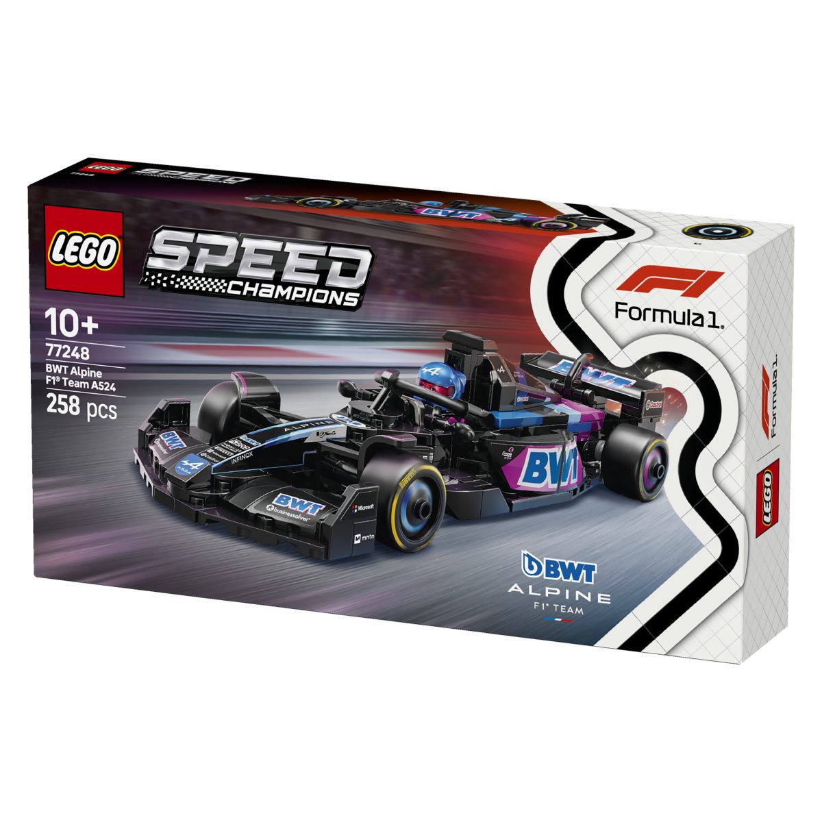 Lego Speed Champions 77248 Dirkalni avtomobil BWT Alpine F1 Team A524