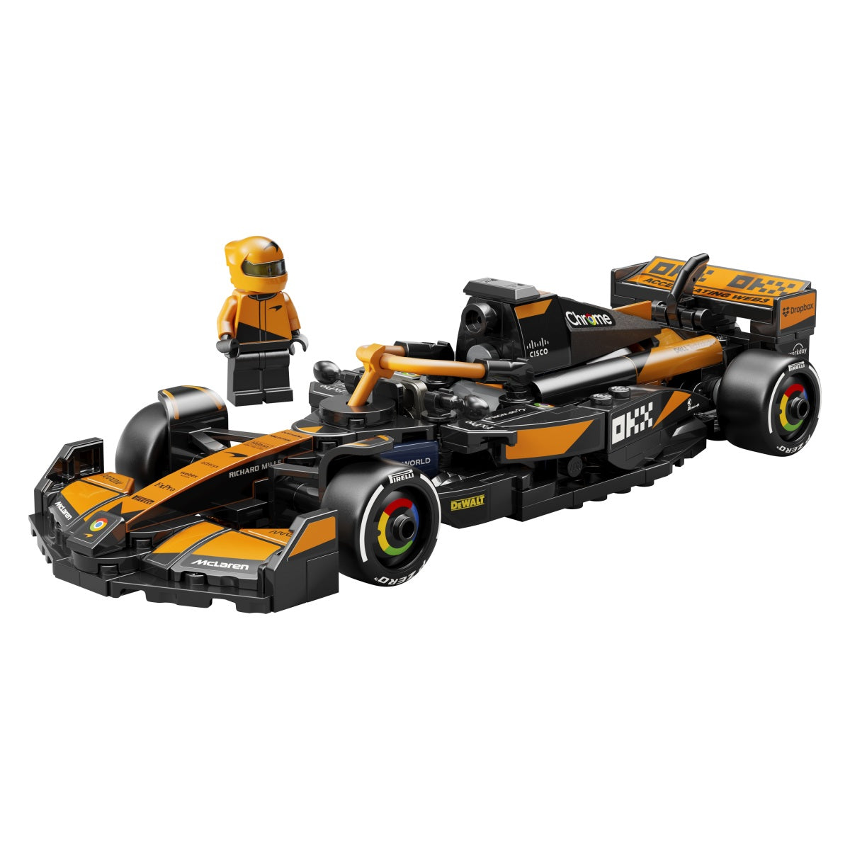 Lego Speed Champions 77251 Dirkalni avtomobil McLaren F1 Team MCL38