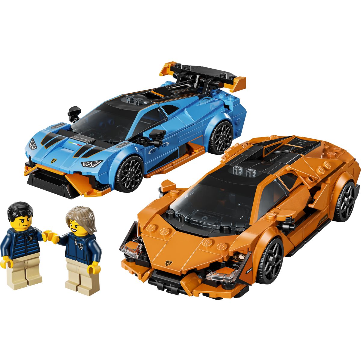 Lego Speed Champions 77238 Lamborghini Revuelto in Huracán STO