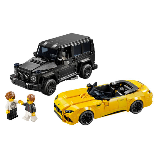 LEGO Speed Champions 76924 Mercedes-AMG G 63 in Mercedes-AMG SL 63
