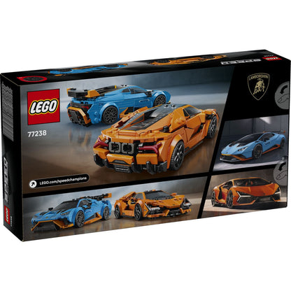 Lego Speed Champions 77238 Lamborghini Revuelto in Huracán STO