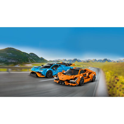 Lego Speed Champions 77238 Lamborghini Revuelto in Huracán STO
