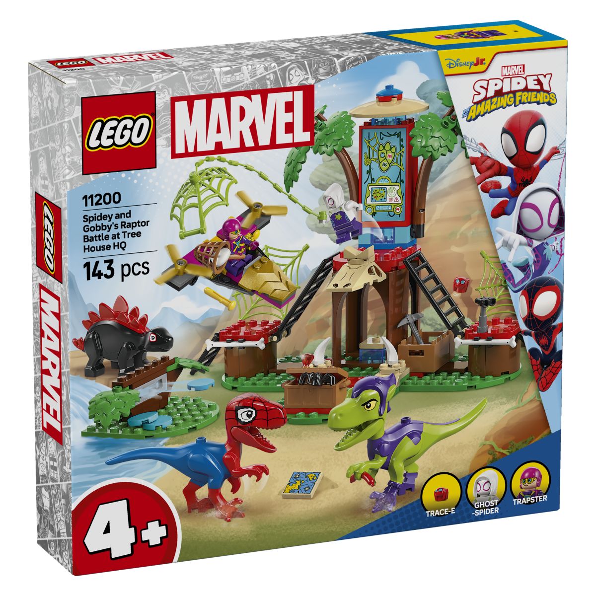 Lego Spidey 11200 Spideyjev in Gobbyjev spopad v glavnem štabu v hiši na drevesu