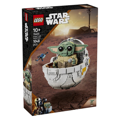 Lego Star Wars 75403 Grogu z lebdilnim vozičkom