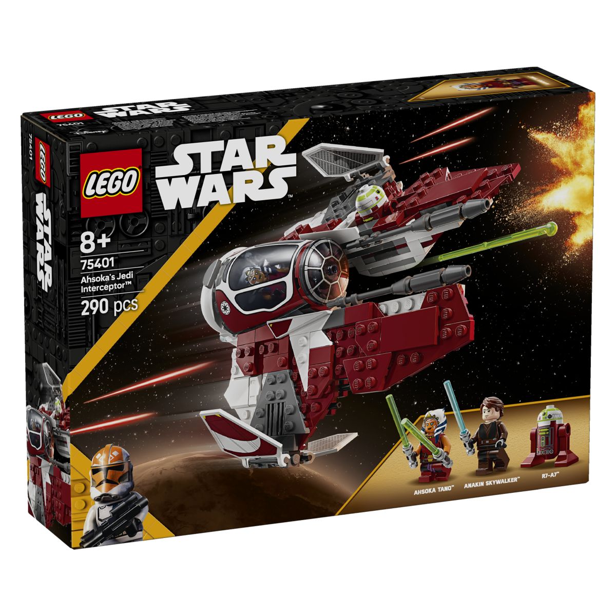 Lego Star Wars 75401 Ahsokin jedijevski prestreznik