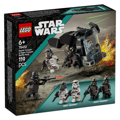 Lego Star Wars 75412 Bojni paket elitni jurišnik in nočni bojevnik