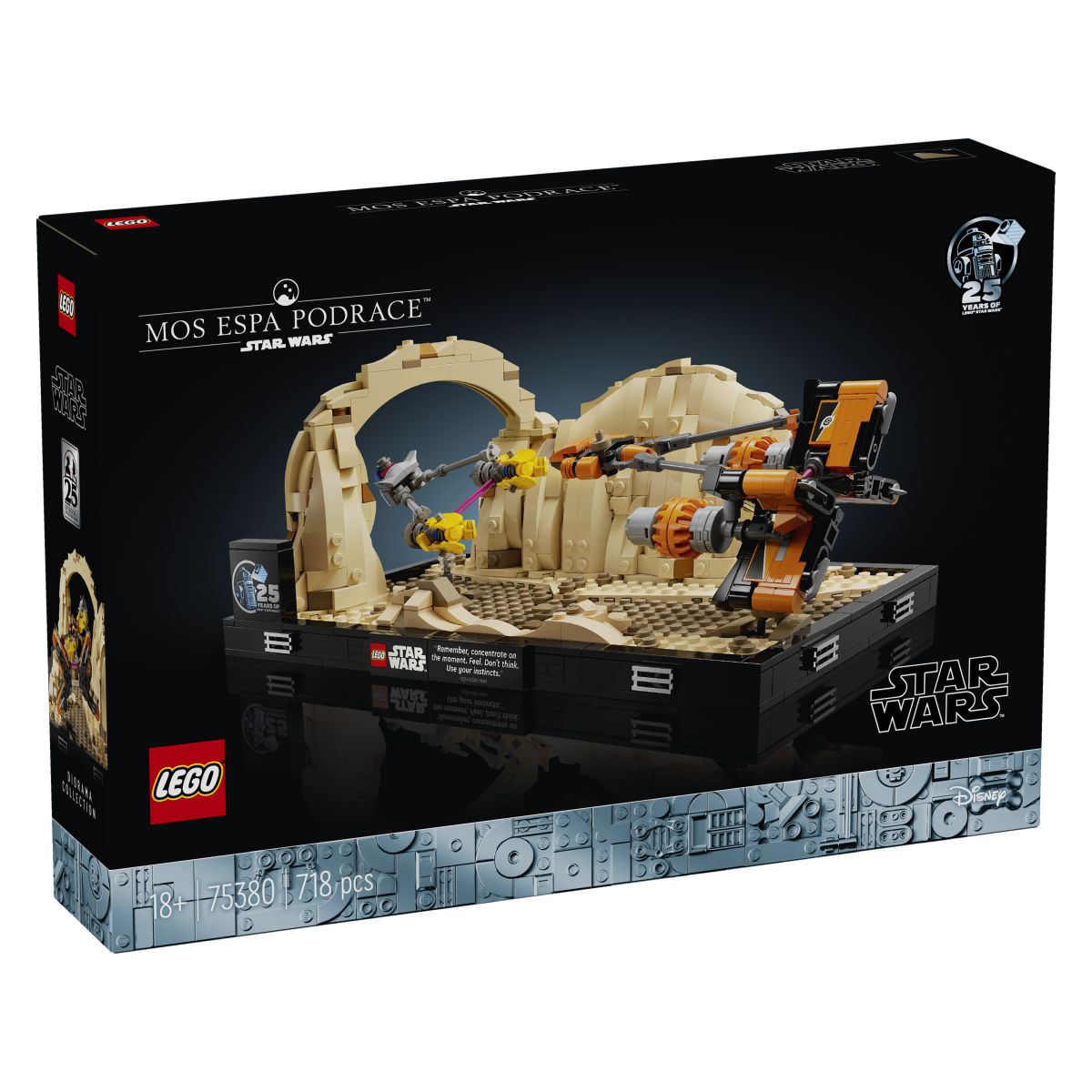 Lego Star Wars 75380 Diorama Mos Espa Podrace