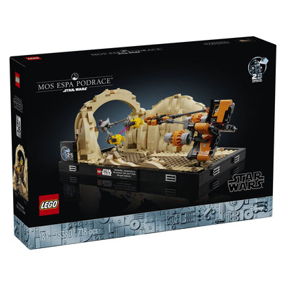 Lego Star Wars 75380 Diorama Mos Espa Podrace