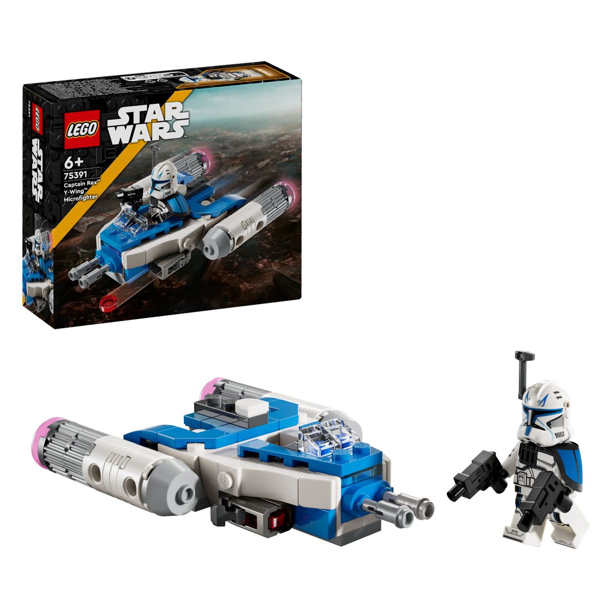 Lego Star Wars 75391 Mikrobojevnik Y-Wing Stotnika Rexa