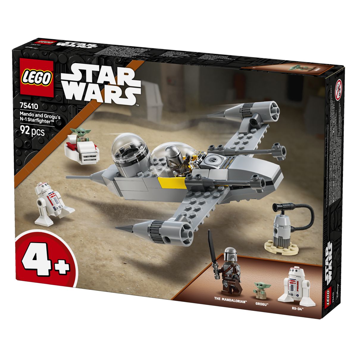 Lego Star Wars 75410 Mandojev in Grogujev N-1 zvezdni lovec