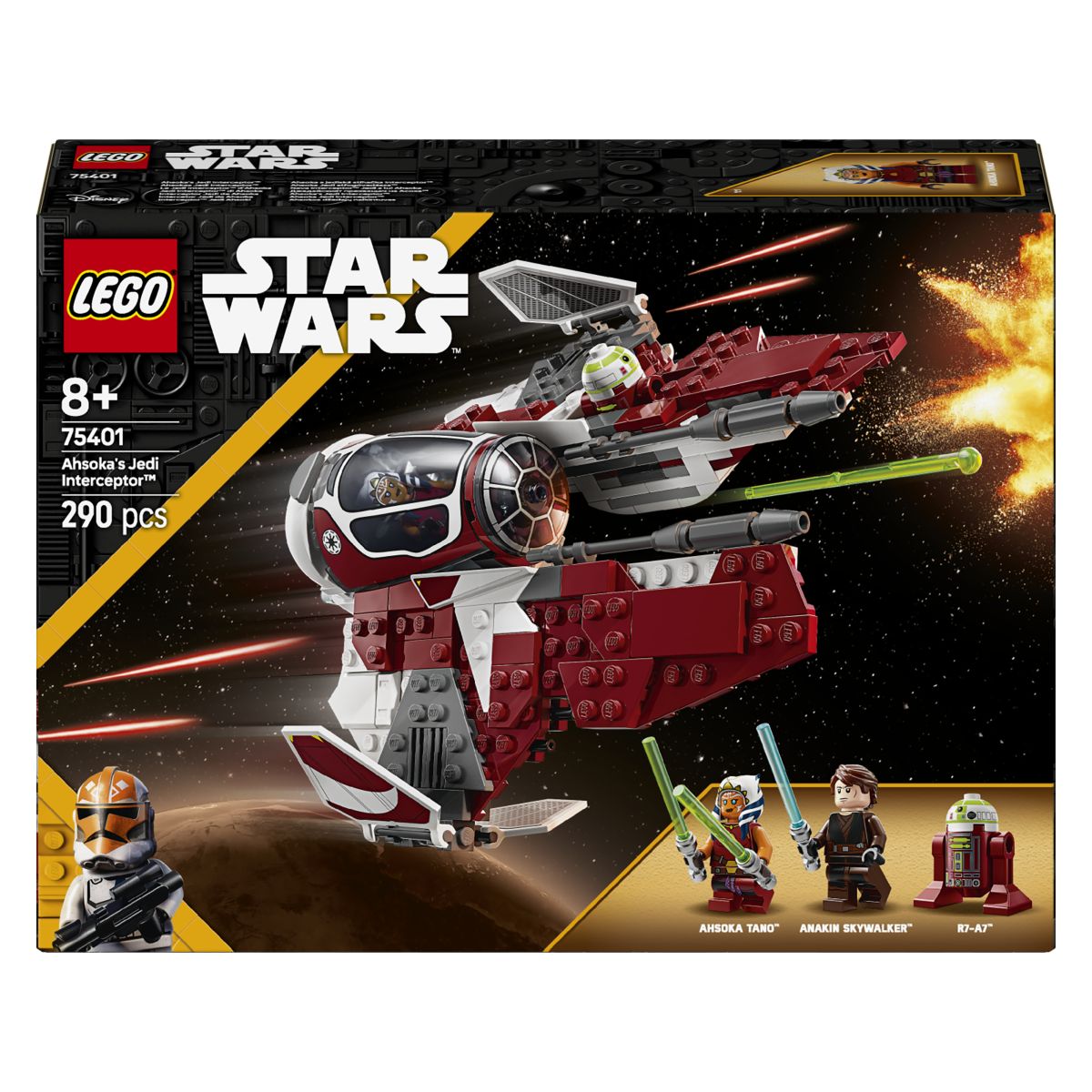 Lego Star Wars 75401 Ahsokin jedijevski prestreznik