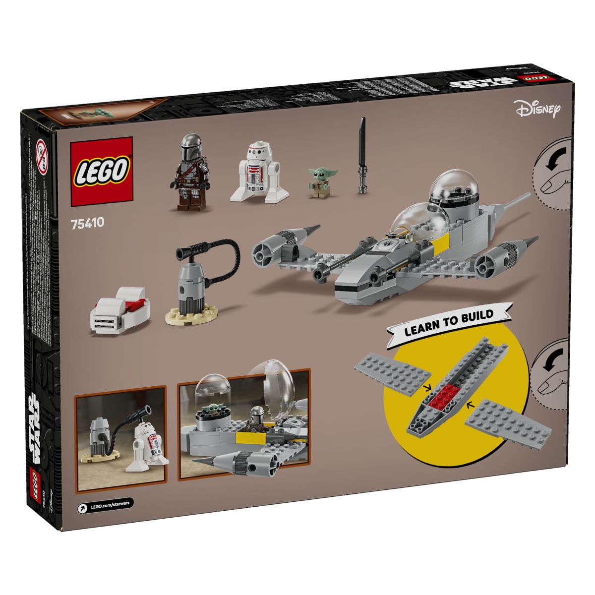 Lego Star Wars 75410 Mandojev in Grogujev N-1 zvezdni lovec