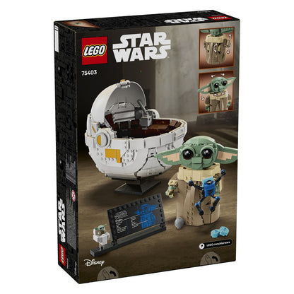 Lego Star Wars 75403 Grogu z lebdilnim vozičkom