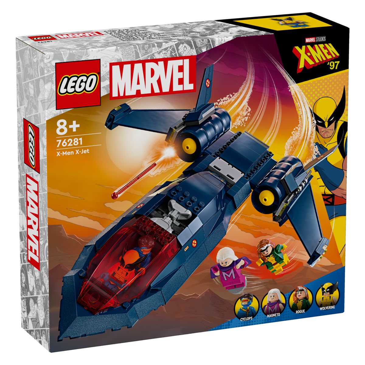 Lego Super Heroes 76281 X-Men X-Jet