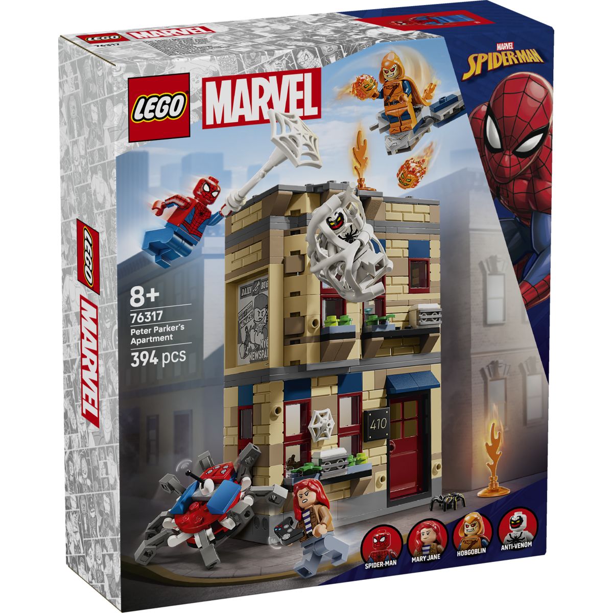 Lego Super Heroes 76317 Stanovanje Petra Parkerja