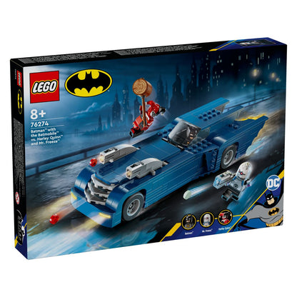 Lego Super Heroes 76274 Batman z Batmobilom proti Harley Quinn in G. Freezu