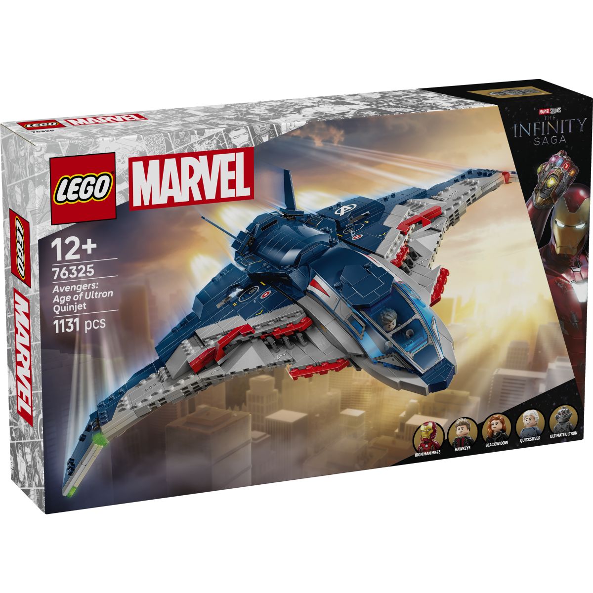 Lego Super Heroes 76325 Maščevalci: Ultronova doba Quinreaktivec