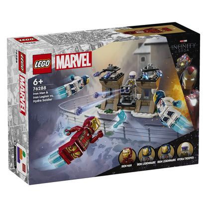 Lego Super Heroes 76288 Iron Man in Iron Legion proti vojaku Hydre