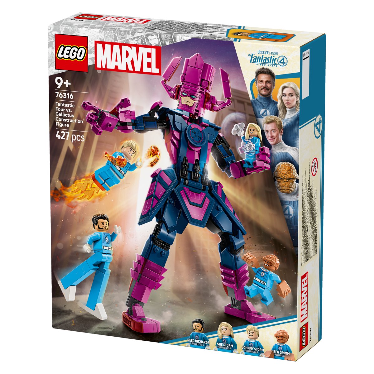 Lego Super Heroes 76316 Konstrukcijska figura Fantastični štirje proti Galactusu