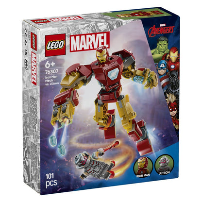 Lego Super Heroes 76307 Robotski oklep Iron Man proti Ultronu