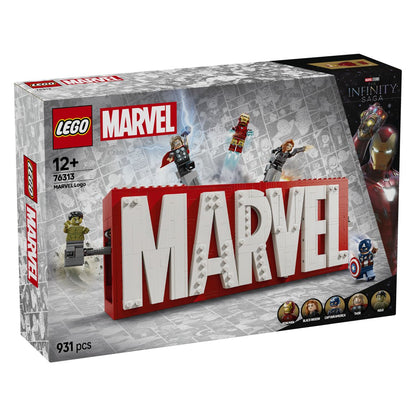 Lego Super Heroes 76313 Logotip in minifigure MARVEL