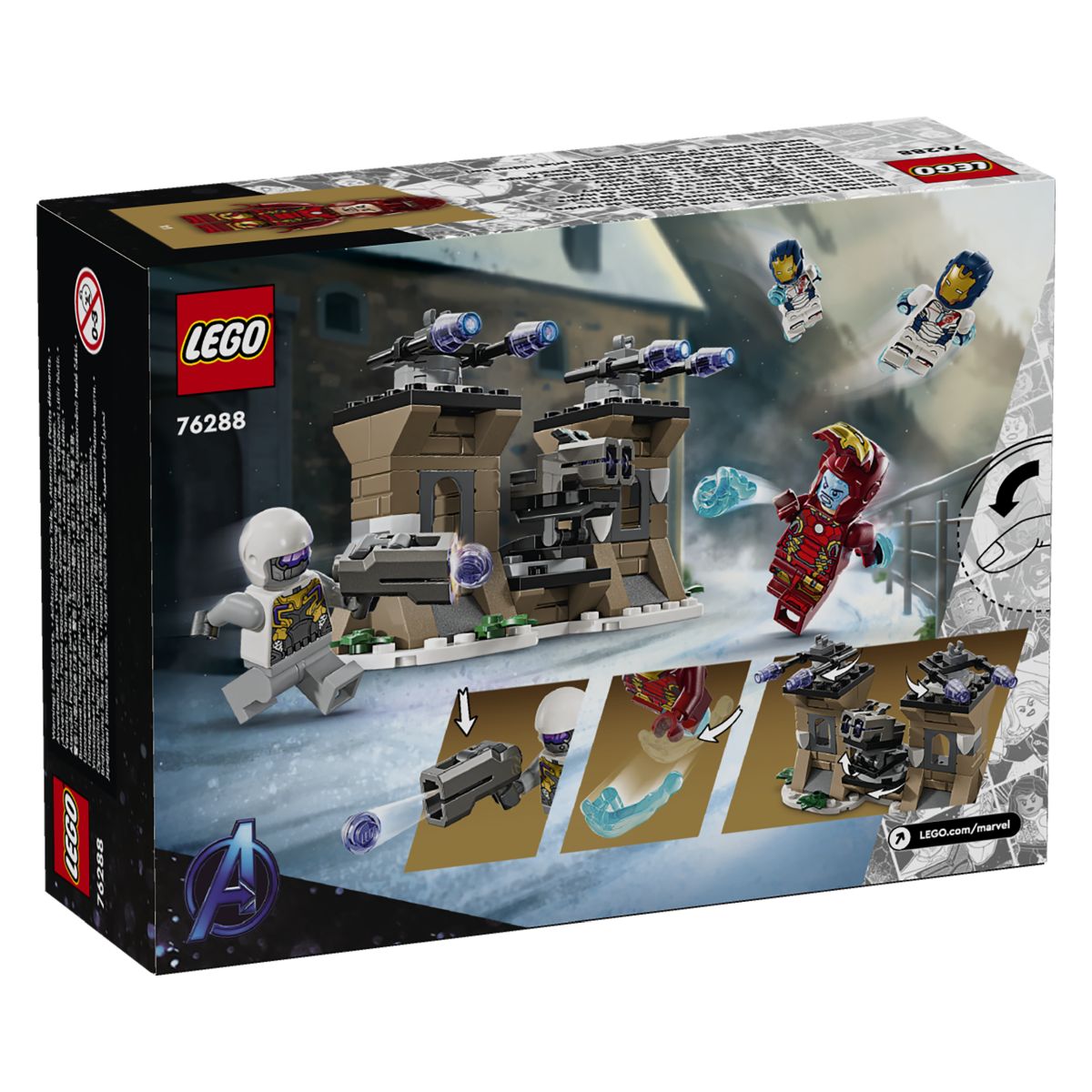Lego Super Heroes 76288 Iron Man in Iron Legion proti vojaku Hydre